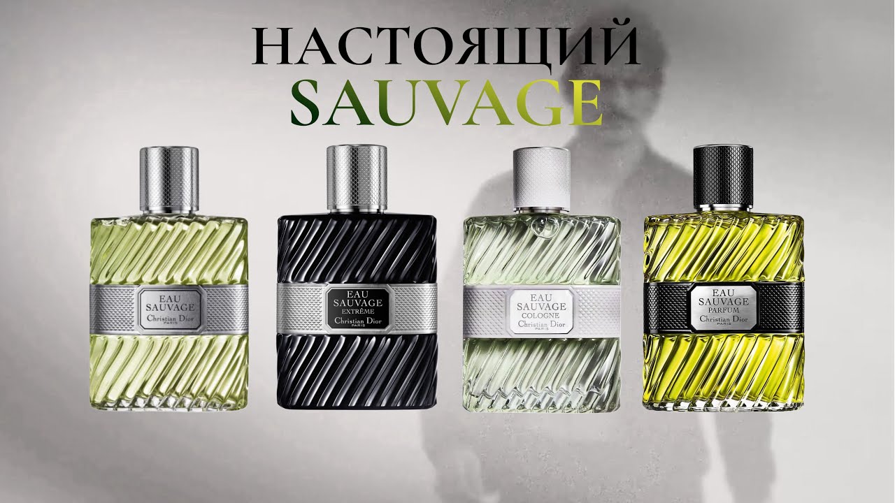 БАЗА МУЖСКОЙ ПАРФЮМЕРИИ🍋🌿ОБЗОР ЛИНЕЙКИ DIOR - EAU SAUVAGE