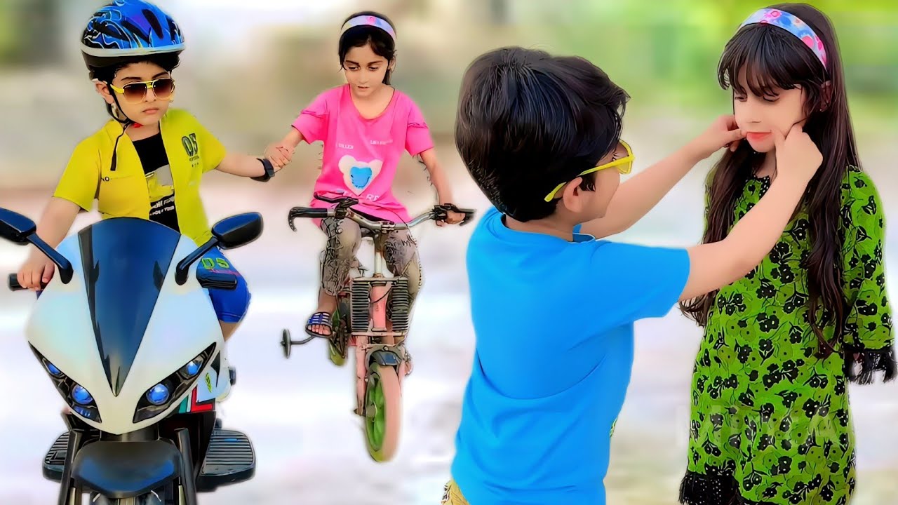 Baji Ne Dost Ki Cycle Kharab Kar di 😥