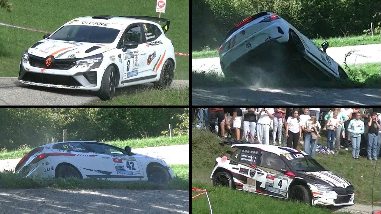 Rallye de l'Epine 2025 Avant Pays Savoyard Show mistakes crash