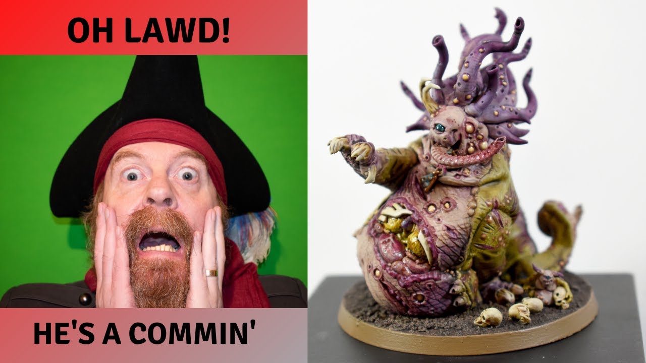 Painting GW's Beast of Nurgle