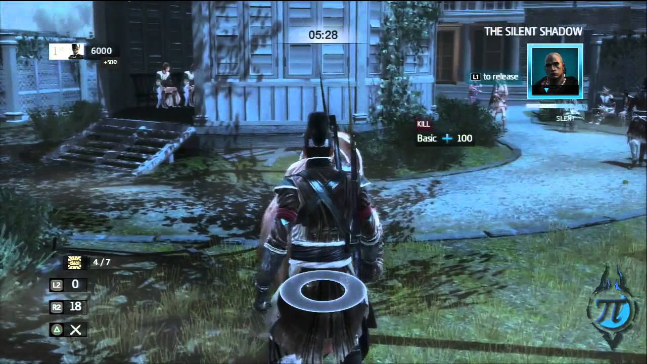 Assassin's Creed 3 Multiplayer | Assassinate Feat. LucciUnicornRod (AC3 Gameplay, PS3)