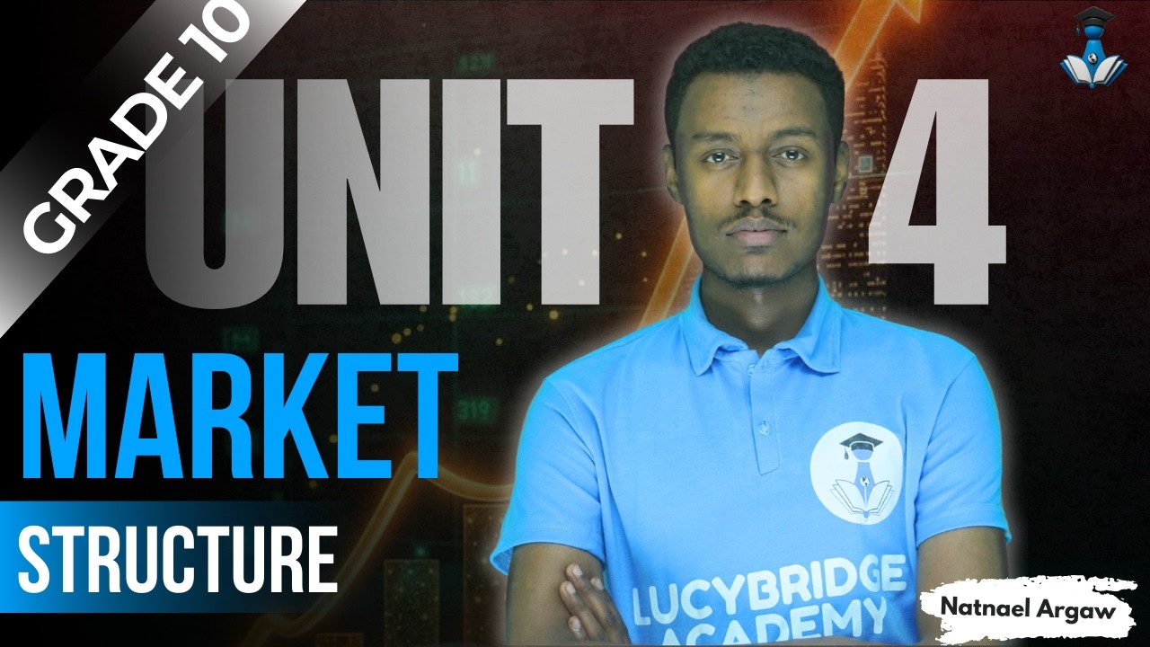 Grade 10 Economics Unit 4 : 4.2 Pure Monopoly Market  | Lucybridge Academy |
