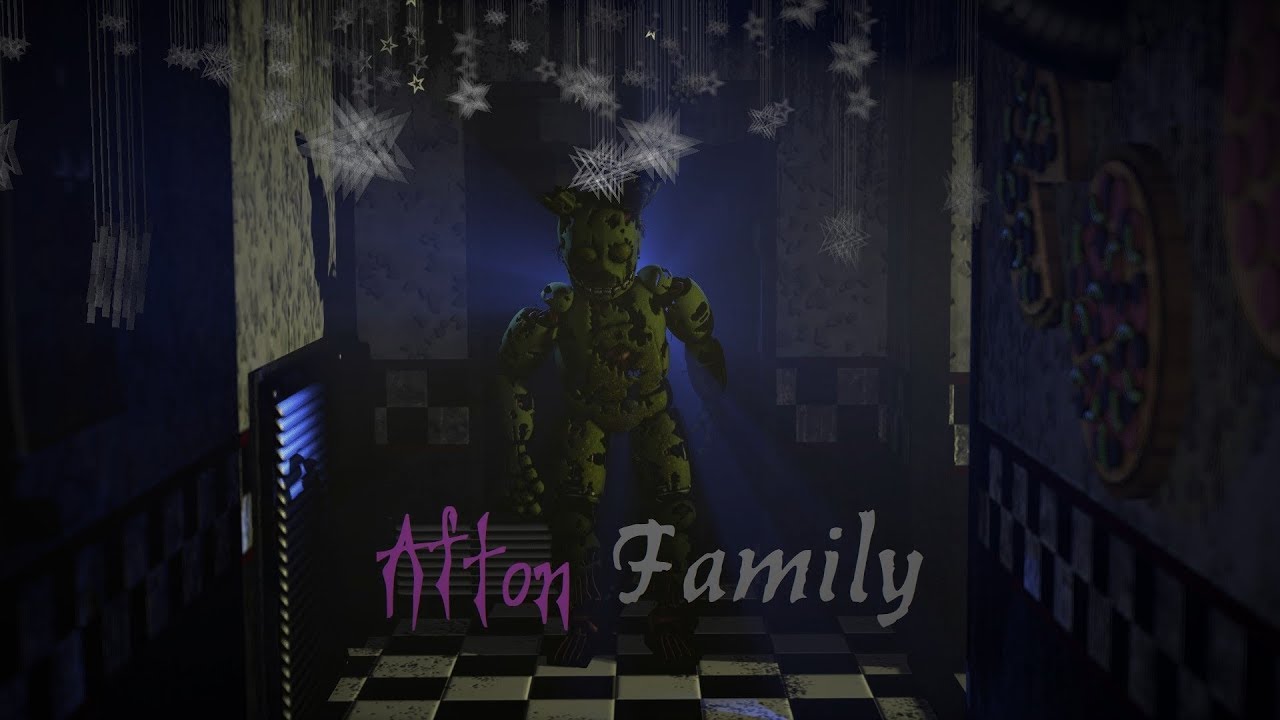 Afton Family - KryFuZe - Russell Sapphire Remix|SFM|EPILEPSY WARNING!