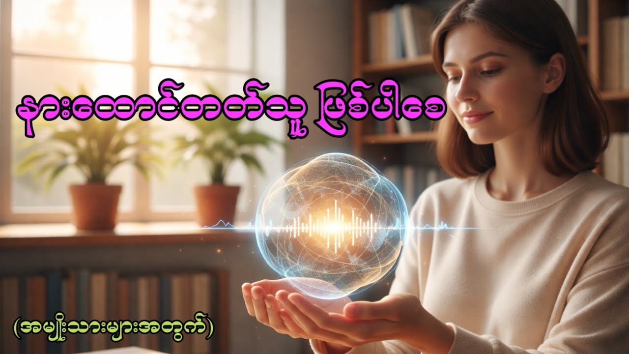 နားထောင်တတ်သူဖြစ်ပါစေ #audio #audiobook #knowledge #lesson 