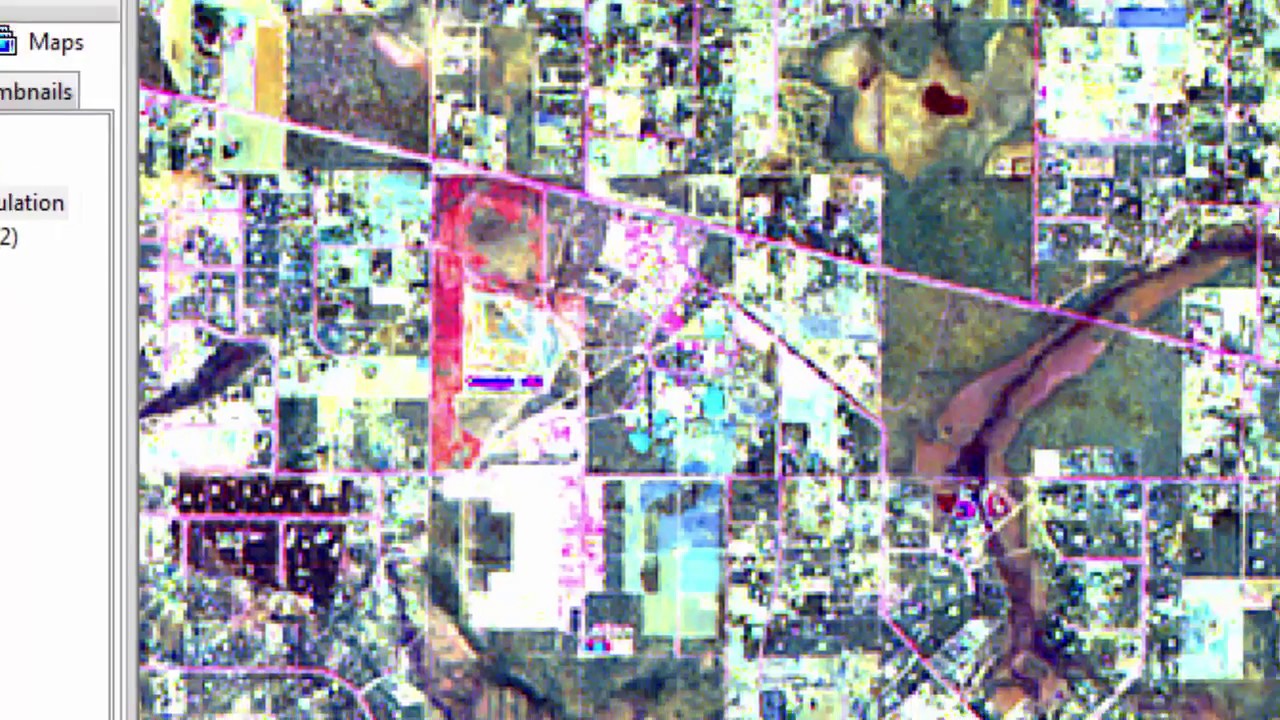 Burnt area visualisation with Sentinel 2 Satellite imagery using Saga GIS