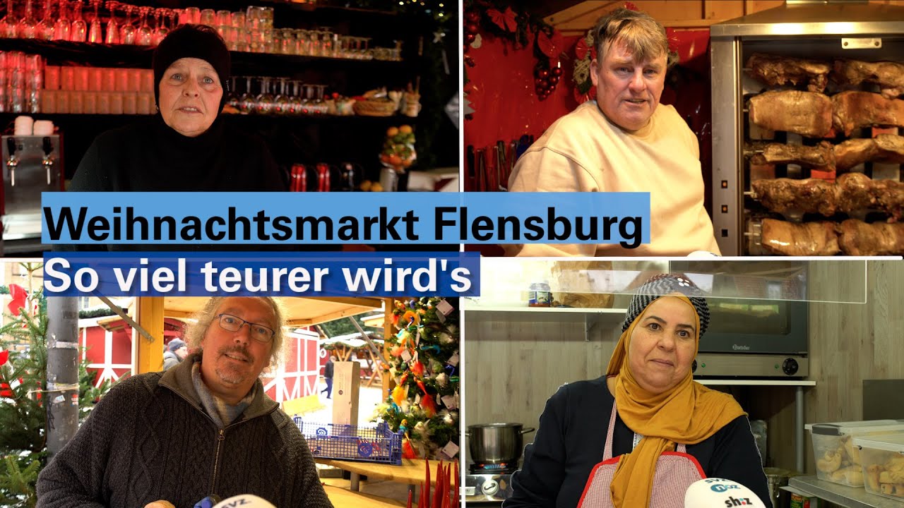 Weihnachtsmarkt Flensburg: Standbetreiber über höhere Preise — So viel teuer wird‘s