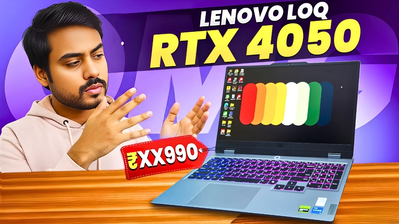 Best RTX 4050 Laptop 2026 🔥 Lenovo LOQ RTX 4050 Full Review | Gaming, Performance & Thermals