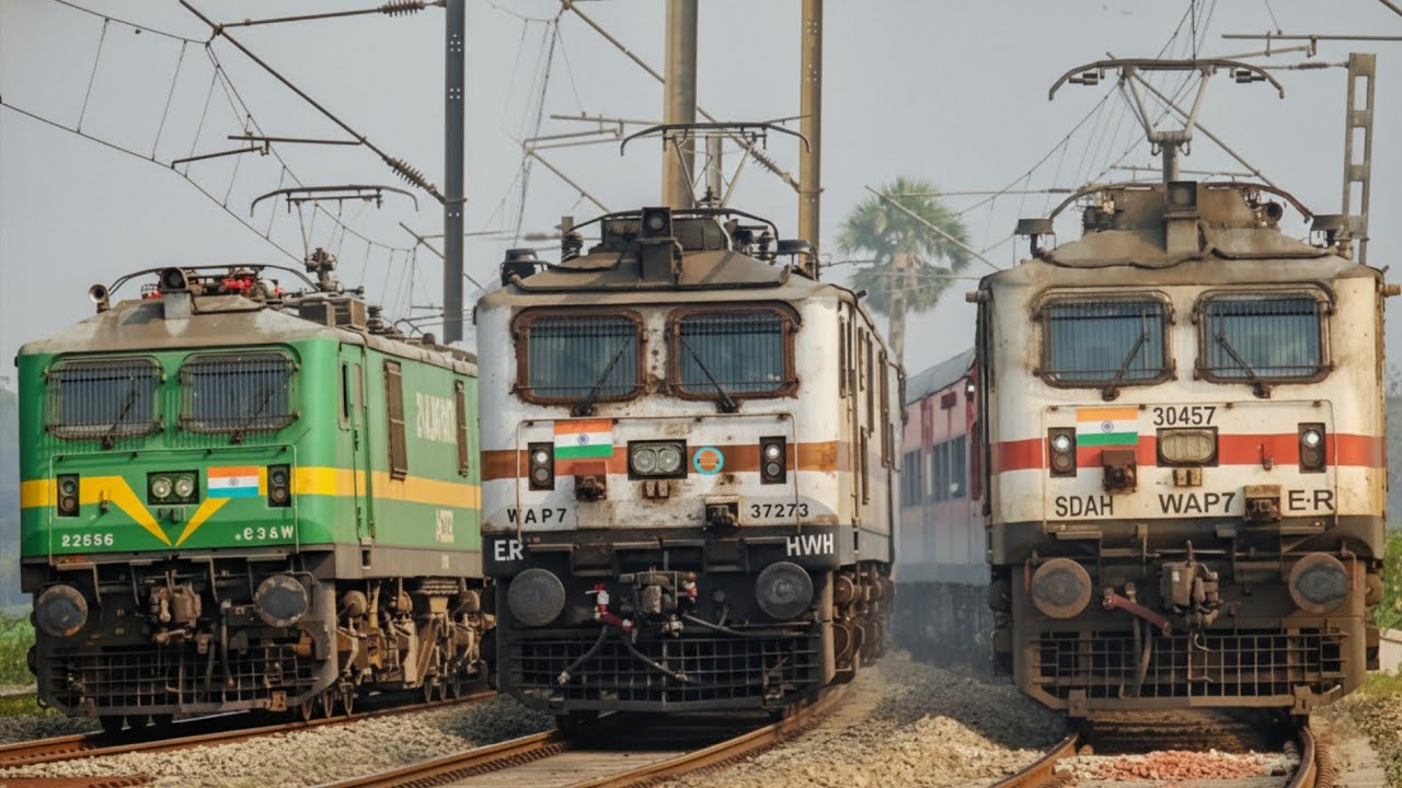 High Speed Trains ft.GaribRath+ Puri-Kamakhya+ Tebhaga+ Kulik+ Intercity+ Teesta of Indian Railways