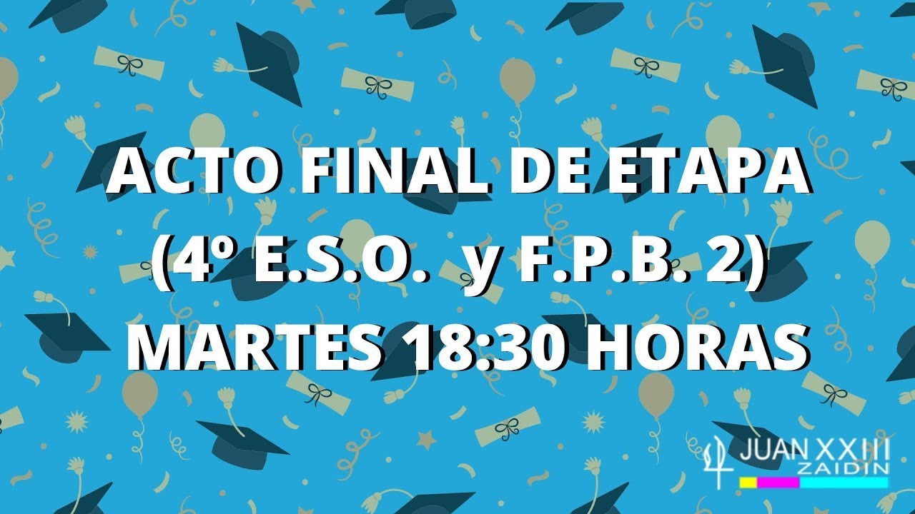 Acto de Final de Etapa 4º ESO - FPB2. (2)