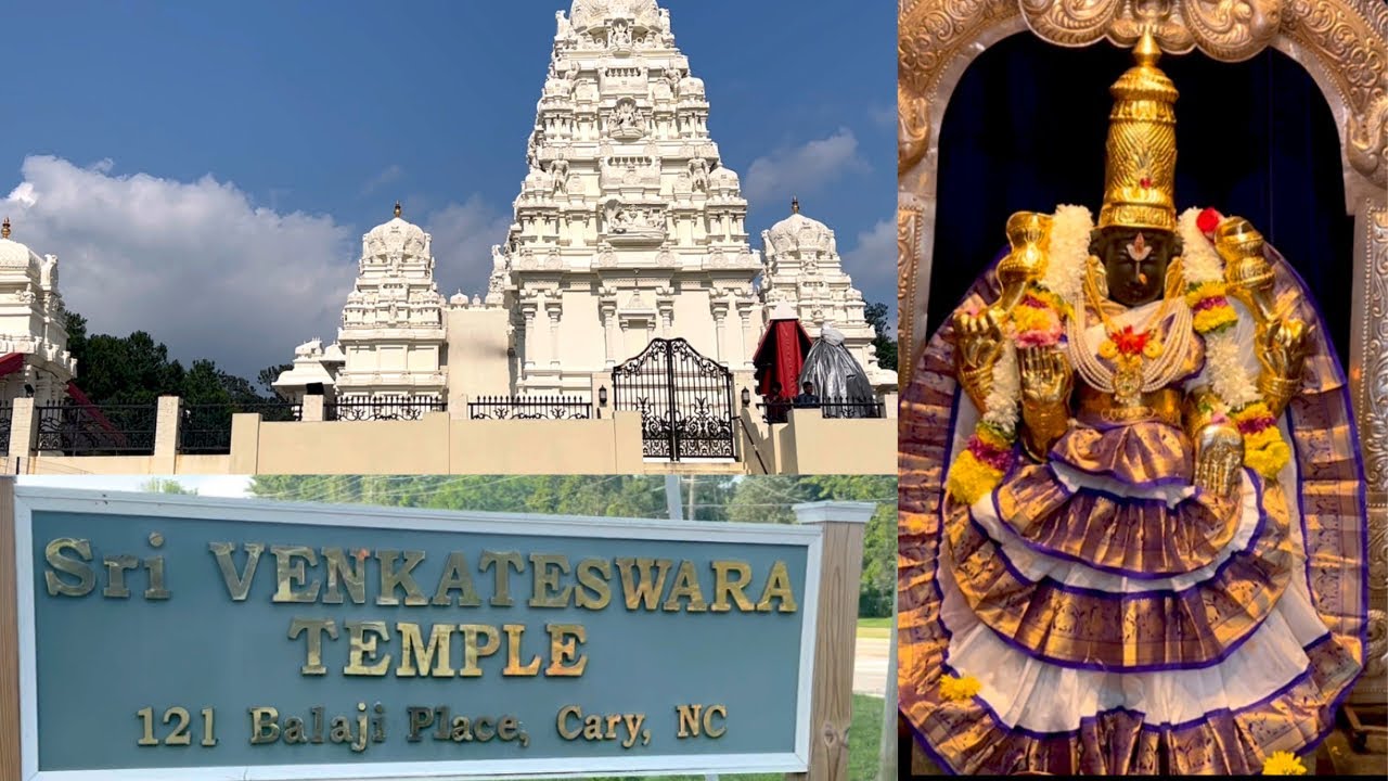 Sri Venkateshwara Temple in North Carolina America/USA | Travelvlogs |