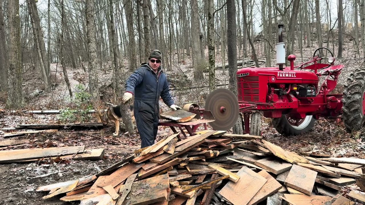 Frick saw mill cleanup 
