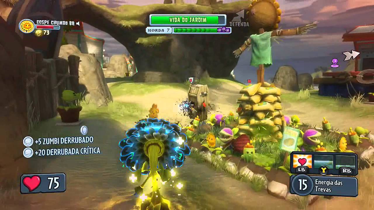 Plants vs Zombies: Girassol das trevas. (Dicas p/ farmar moedas)
