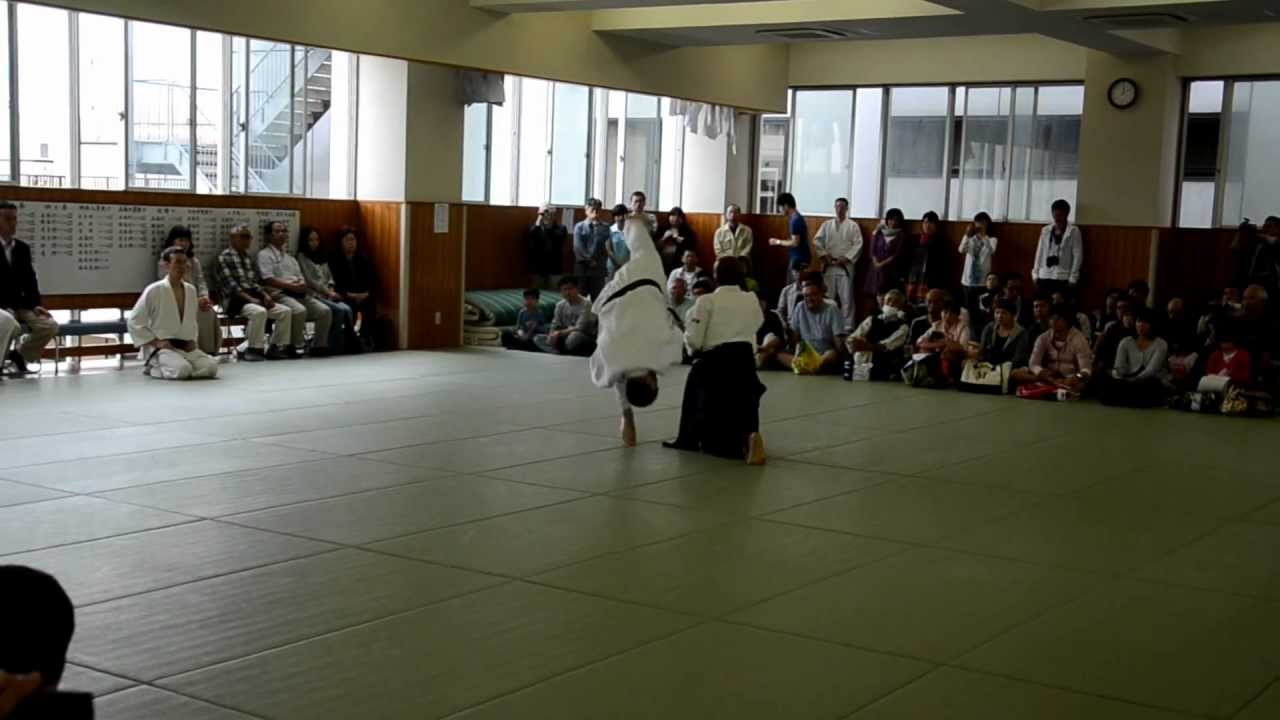 2012 Sengenkan Aikido Demo Tokyo - Joe Thambu Shihan