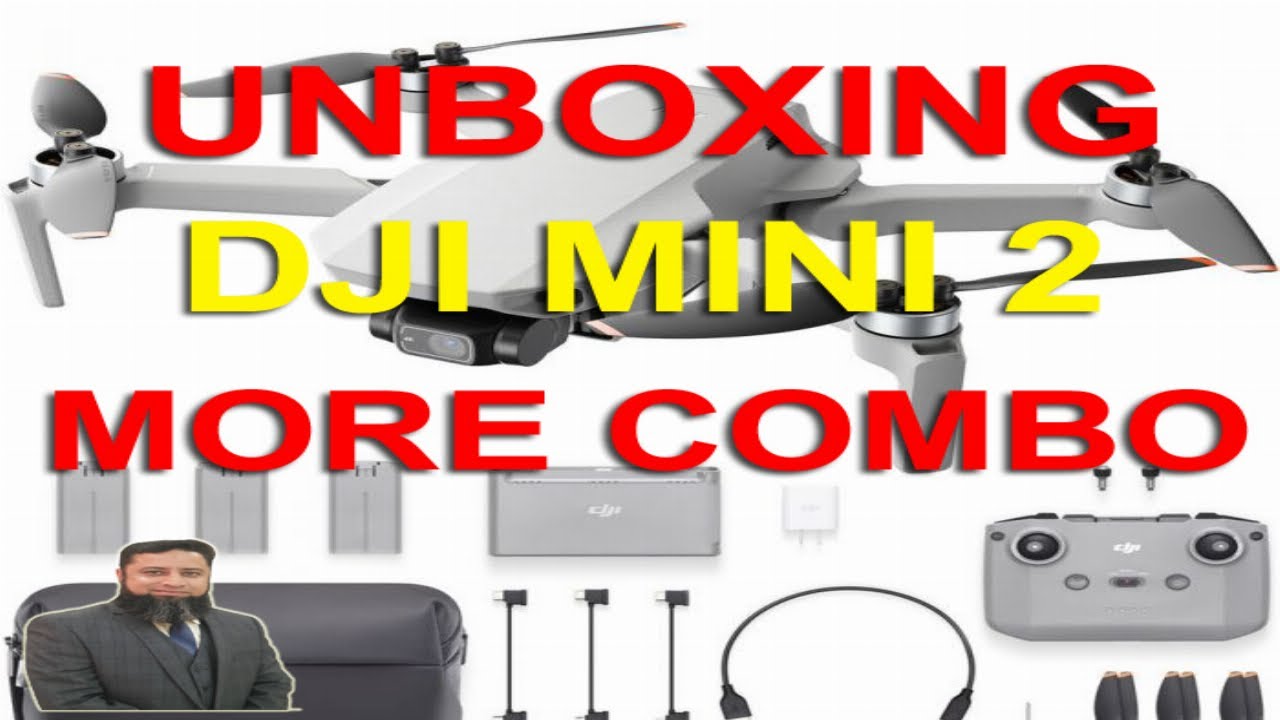 Unboxing of Drone DJI Mini 2 More Comb II Explore with Kashif