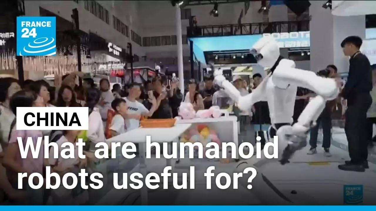 China aims to lead in AI and robotics at Beinjing World Robot Conference • FRANCE 24 English