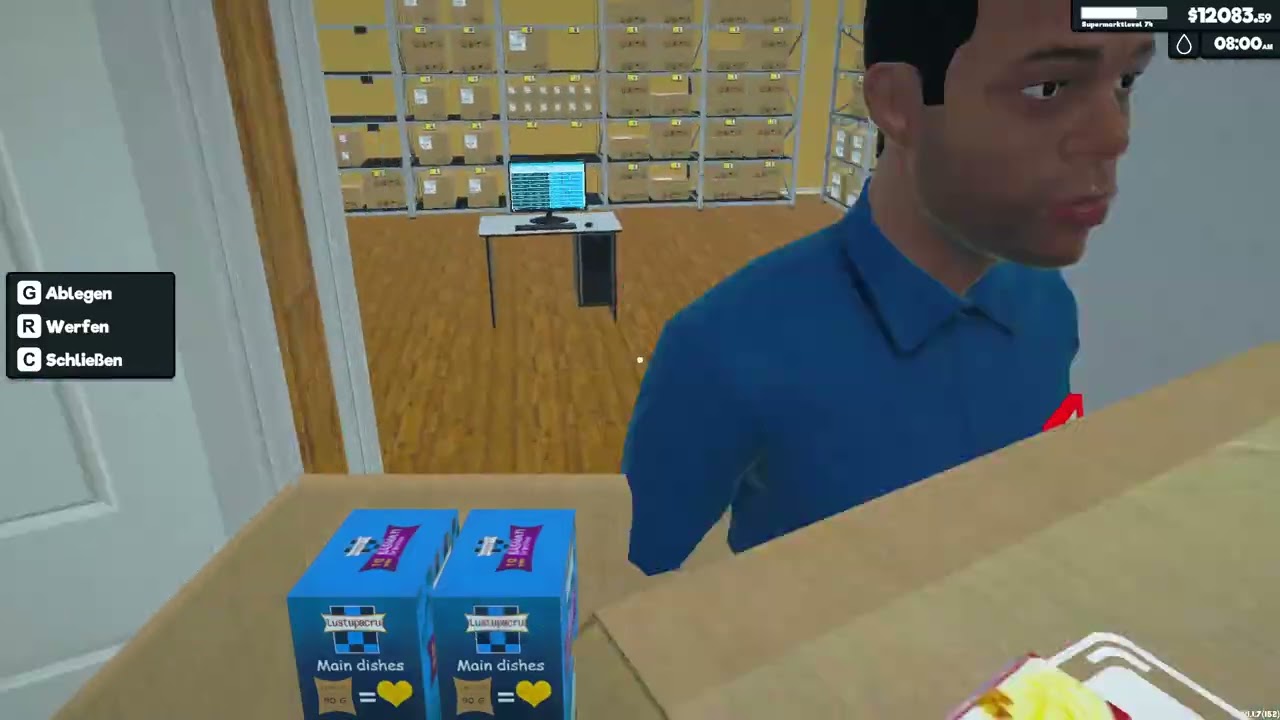 Lagerbestände wieder auffüllen F156 Supermarkt Simulator No Commentary