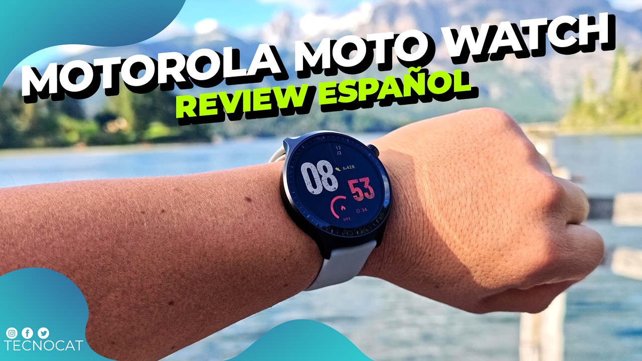 NUEVO 🤯 Motorola Moto Watch Review Español y Todo loq ue debes saber
