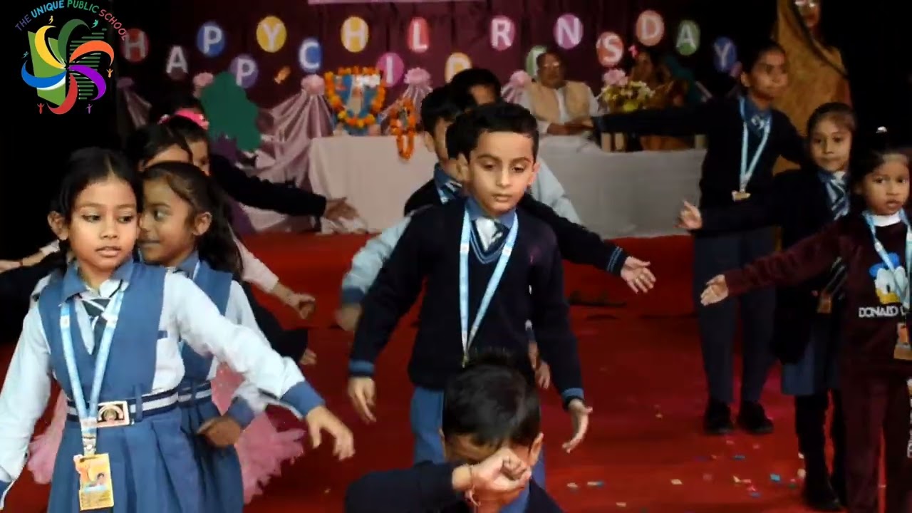 The unique public School..✨🕺🕺🕺