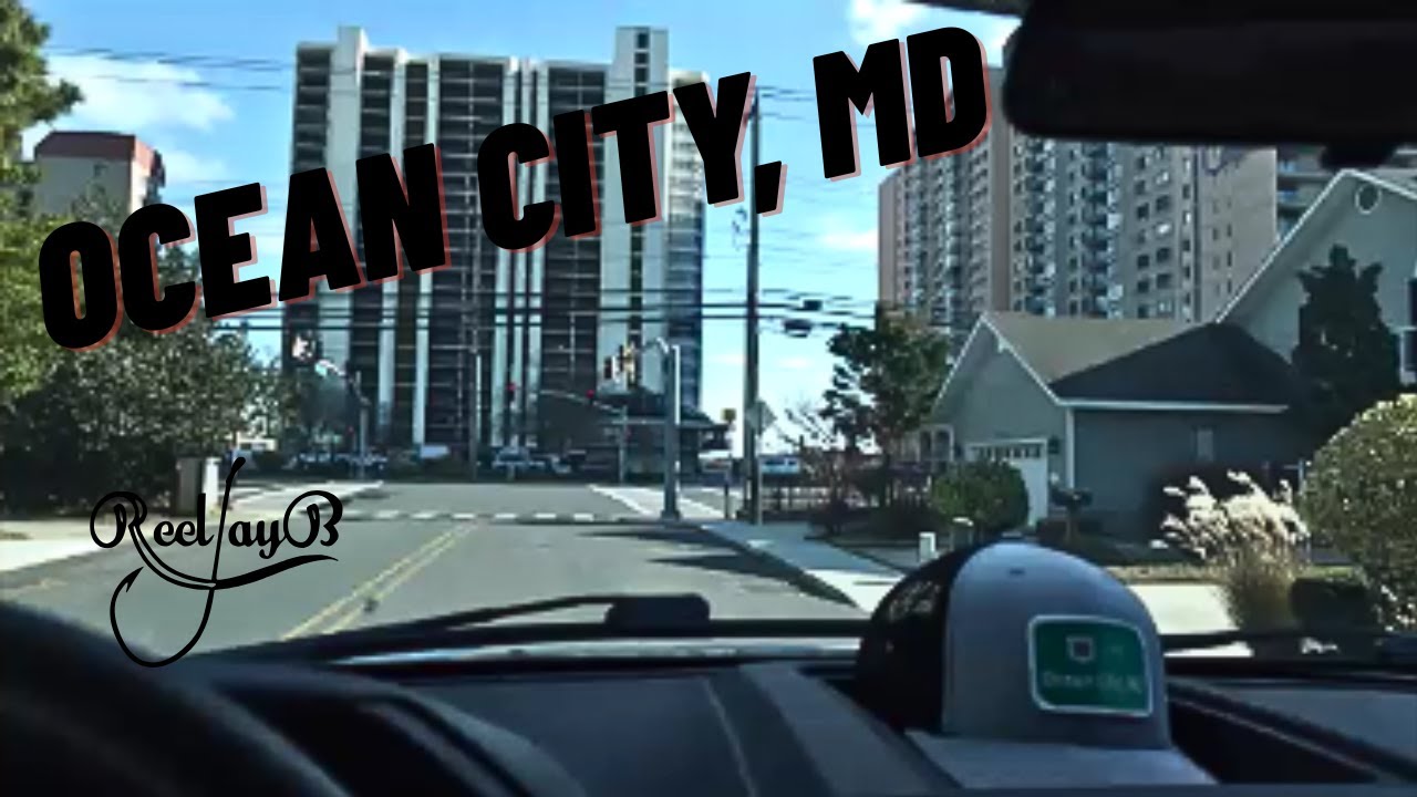 Езда по Оушен-Сити по дорогам, по которым мы обычно не ездим - Drive N Talk Ocean City MD #oceancity