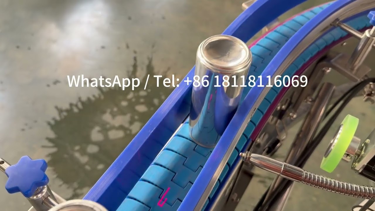 2000CPH Automatic Isobaric Can Filling Machine Line (Can Washing + Labeling + Laser Date Printing)