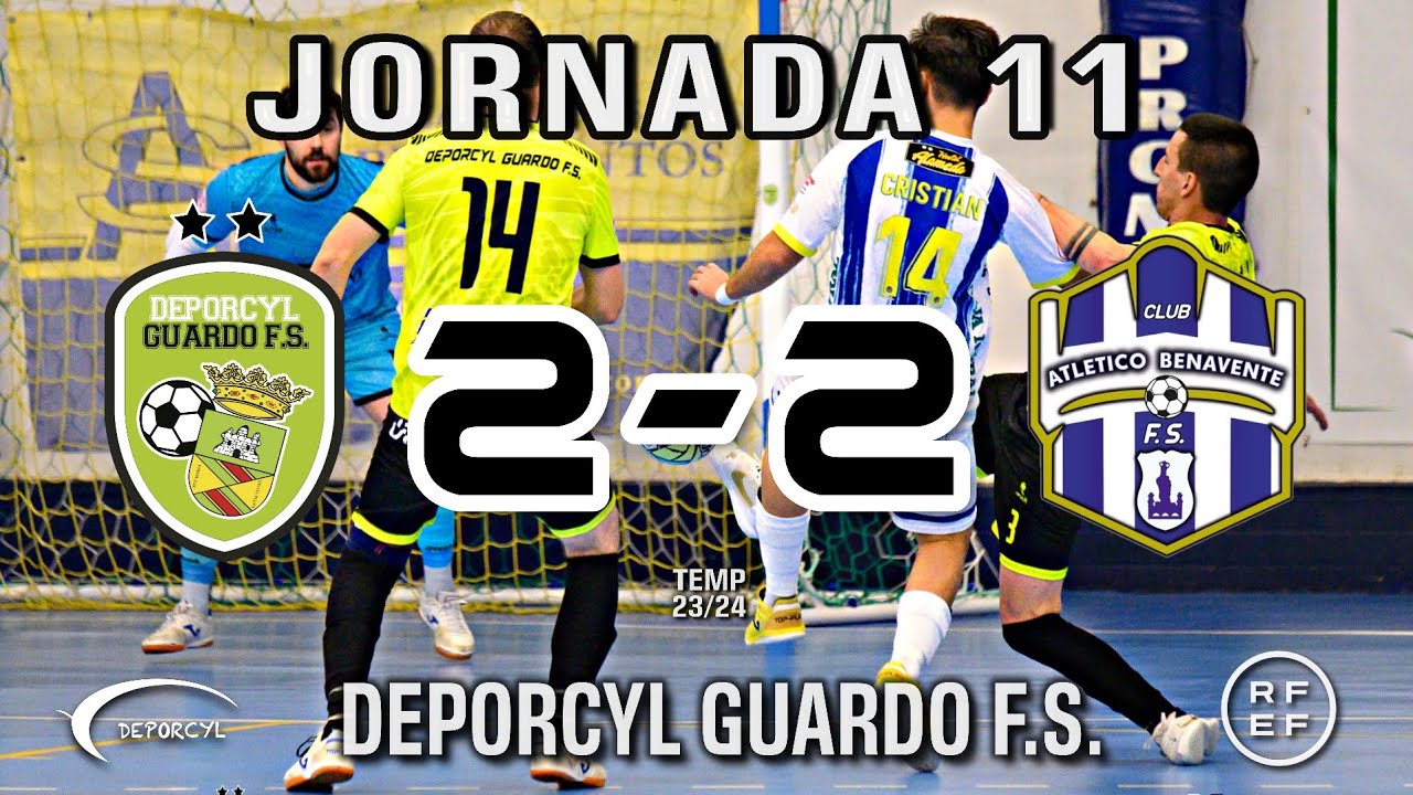 DEPORCYL GUARDO F.S. 2  VS ATLÉTICO BENAVENTE 2. JORNADA 11 TEMP 23/24