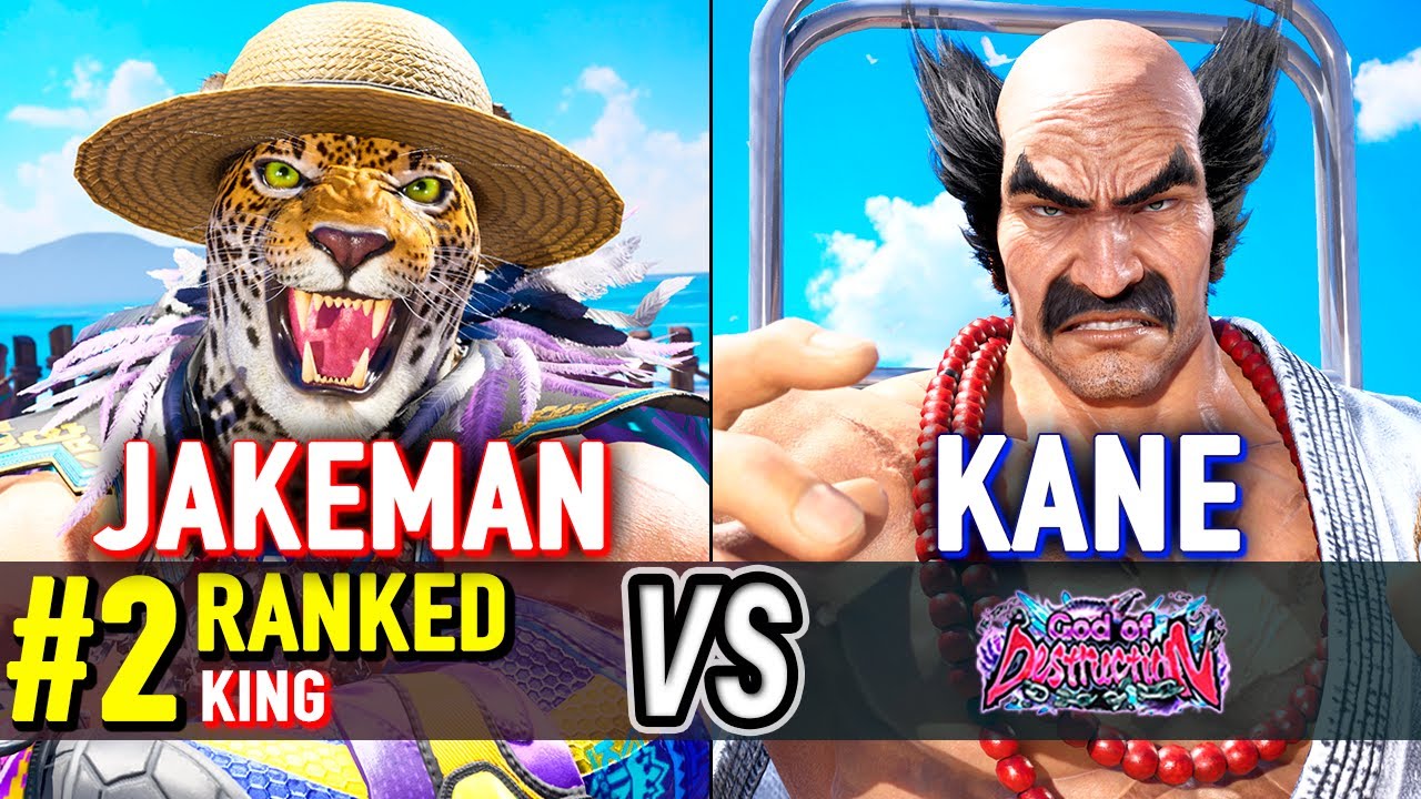 T8 🔥 JAKEMAN (#2 Ranked King) vs KANE (Heihachi) 🔥 Tekken 8 High Level Gameplay