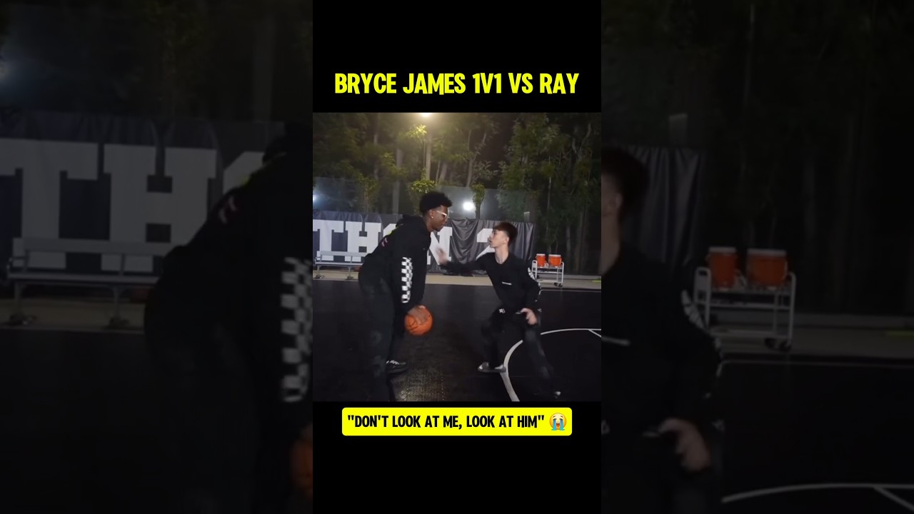 Bryce James looking like LeBron 2.0😭
