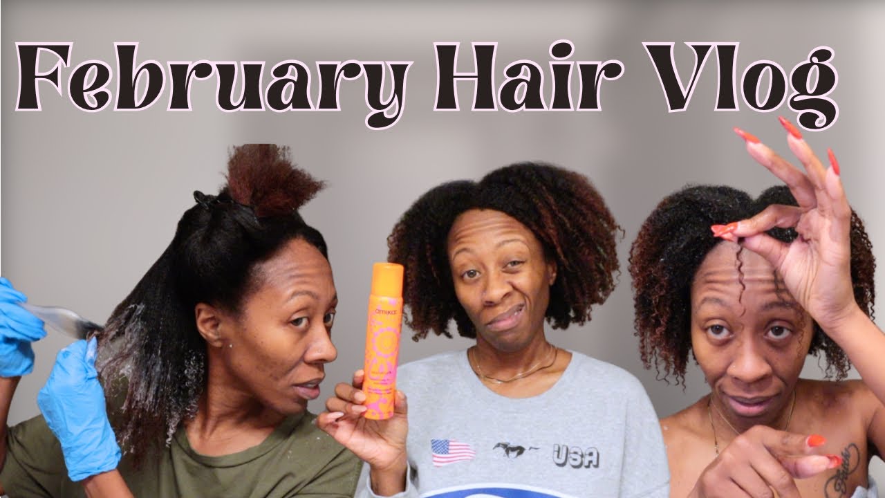 SHOULD I BECOME A BLOWN OUT NATURAL, HAIR AUDIT, BACK TO BLACK| FEBRUARY HAIR VLOG