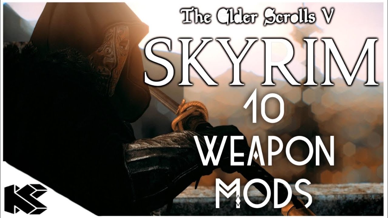 Skyrim Special Edition: ▶️10 MUST HAVE CONSOLE WEAPON MODS◀️