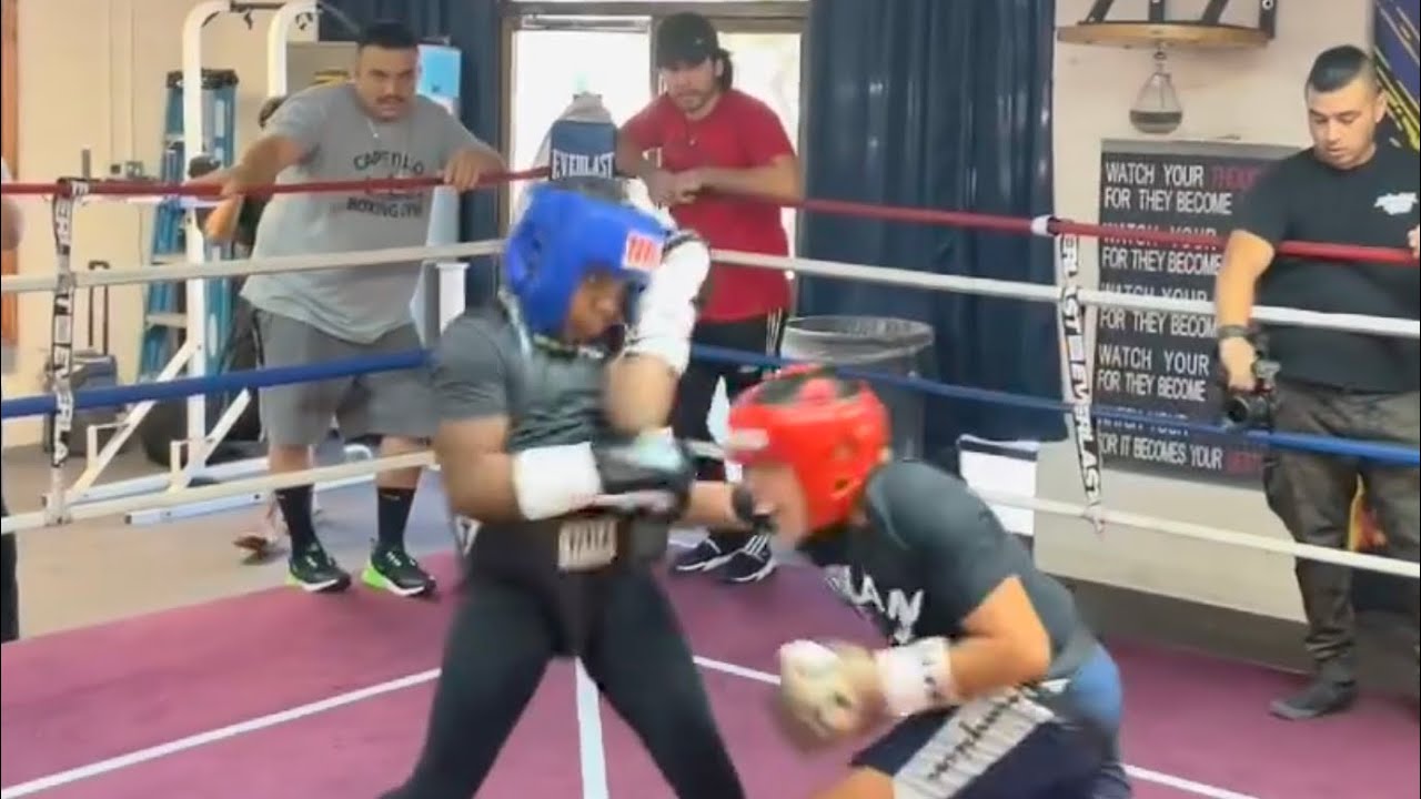 DYLAN ‘LA AMENAZA’ CAPETILLO VS KING JR INTENSE SPARRING 🔥😤🔥