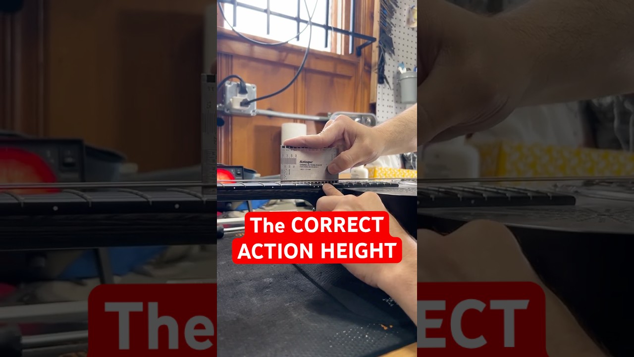 ПРАВИЛЬНАЯ высота строя! Для всех ваших акустических инструментов