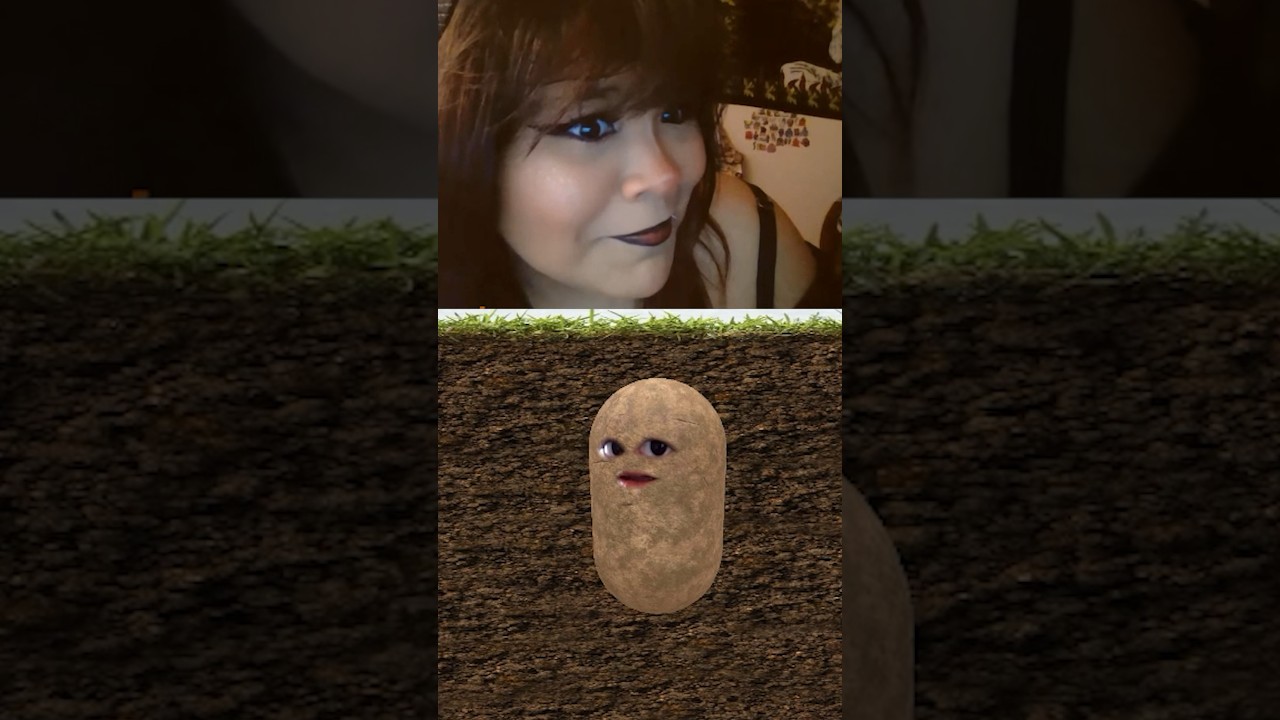 Funniest potato moment of all time 😂 #zebkii