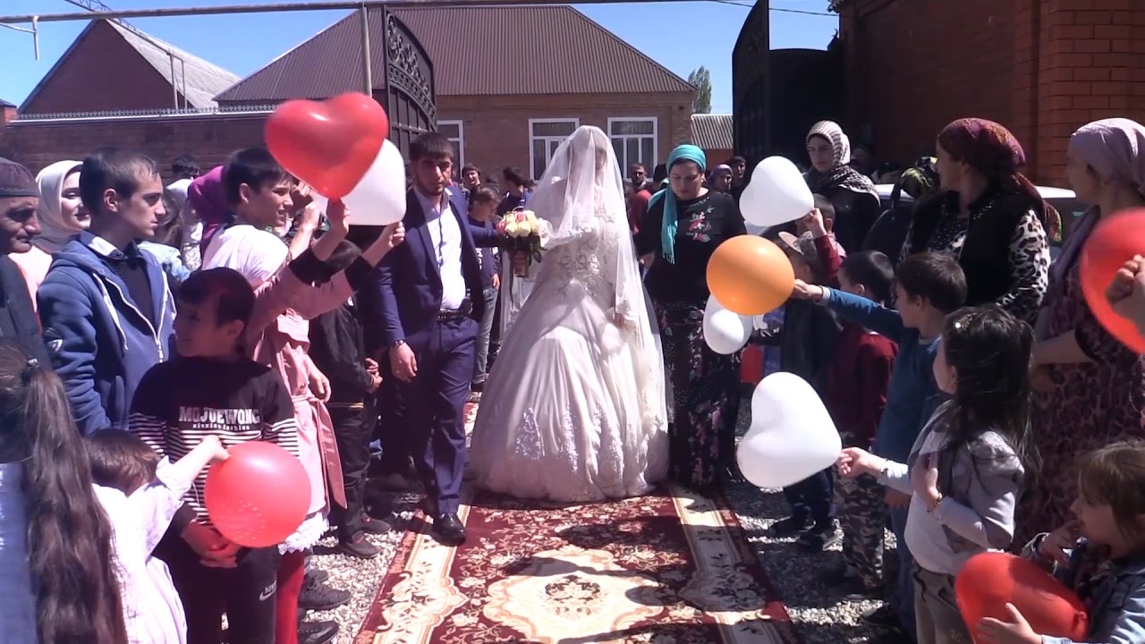 Свадьбы в Чечне. Красивая Свадьба в Катыр-Юрте 26.04.2017. Студия Шархан