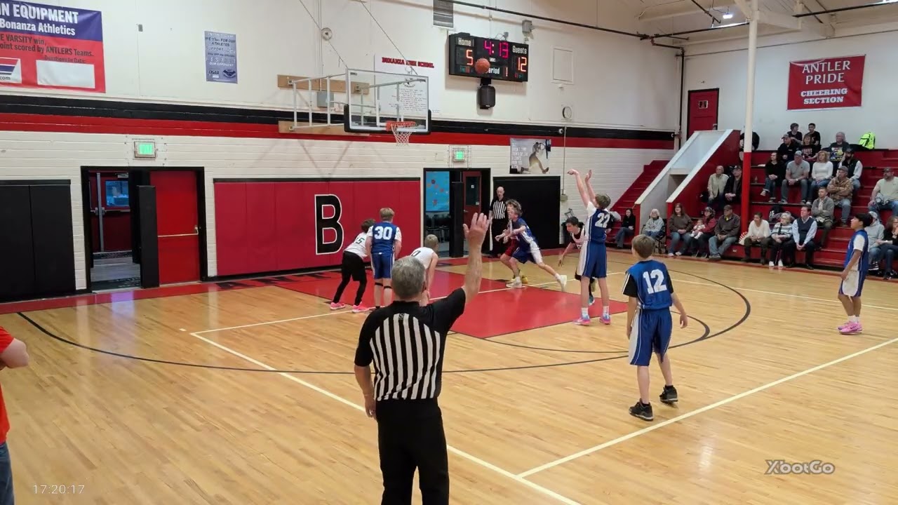 Ponderosa boys basketball varsity vs Bonanza part 1 