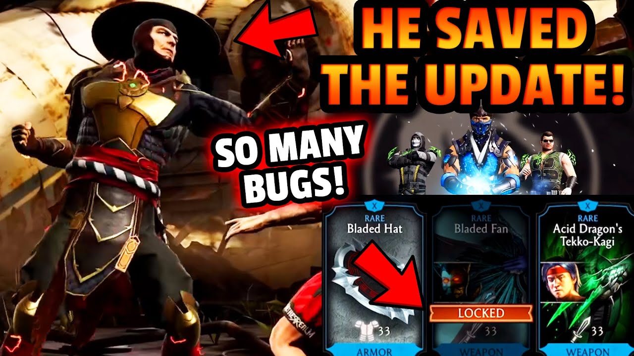 MK Mobile Update 4.0 Brought A LOT OF BUGS! But MK11 Raiden Got NEW AMAZING FEATURE. Update Saved!