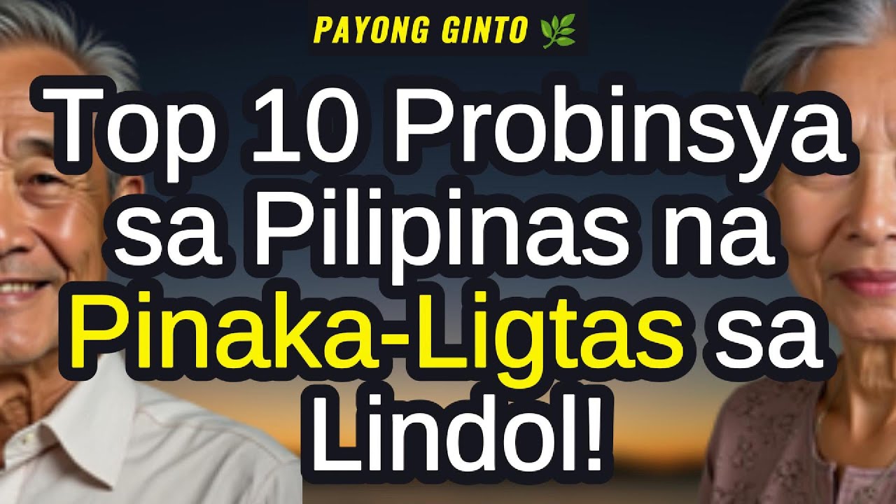 ❗Alamin ang Top 10 Probinsya sa Pilipinas na Pinaka-Ligtas sa Lindol!