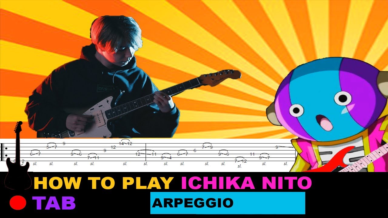How to play | Ichika Nito - Arpeggio / TAB Tutorial