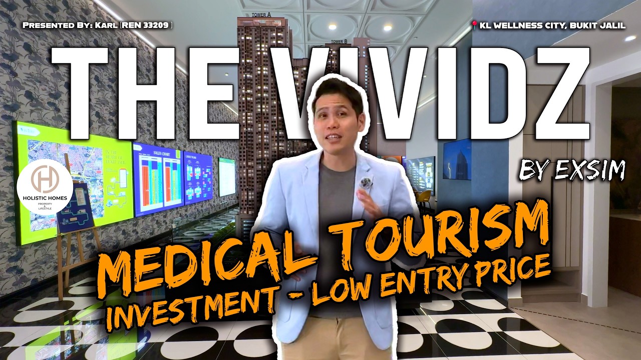The Vividz at KL Wellness City. Wheelchair friendly | Next to Pavilion Bukit Jalil | Medical Tourism