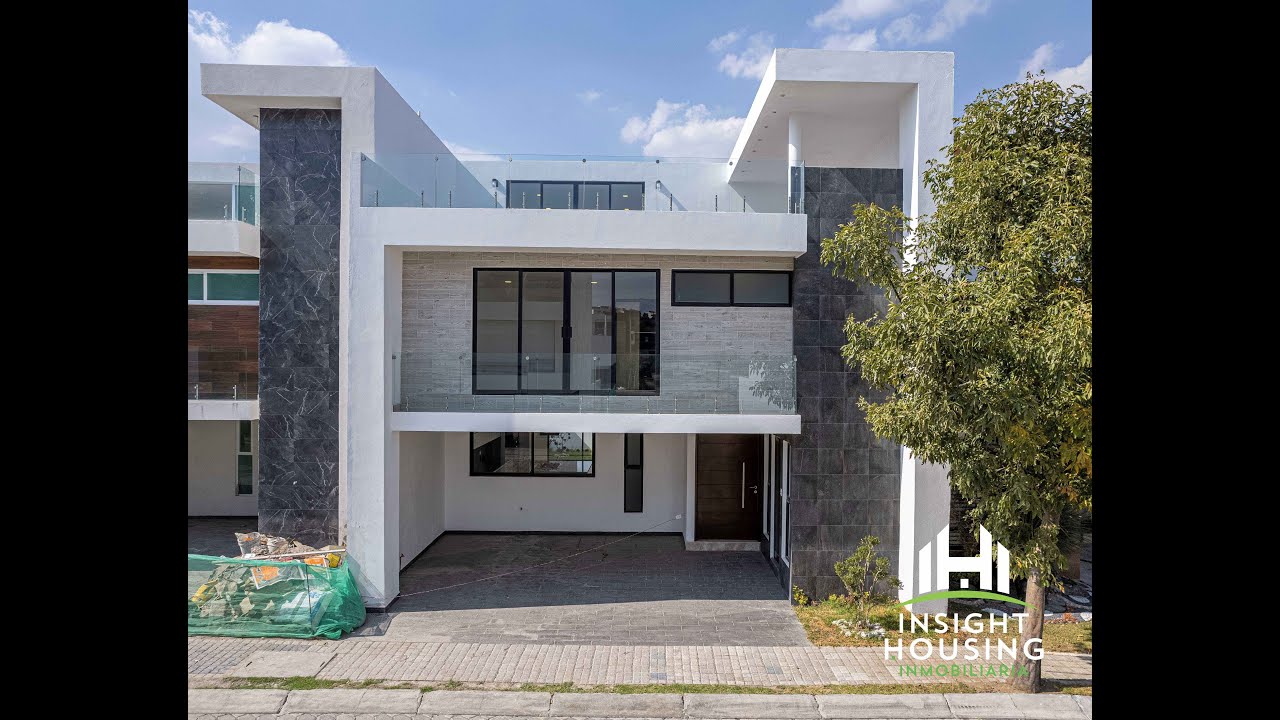 CASA NUEVA EN VENTA EN LOMAS DE ANGELOPOLIS CON 4 RECAMARAS JARDIN AMPLIO ESTUDIO Y ROOF GARDEN 4K