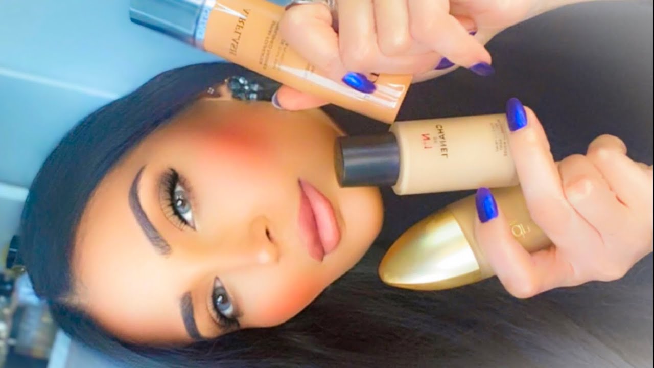 Luxury foundations& Powders haul 👑مشترياتي من فاونديشن و پاودر هاي اند