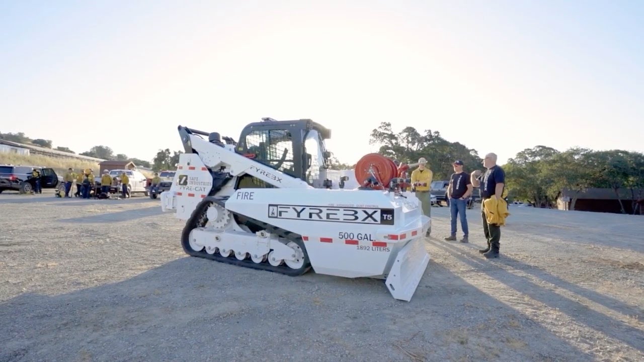FYREBX - Fire Suppression Skid Steer Attachment
