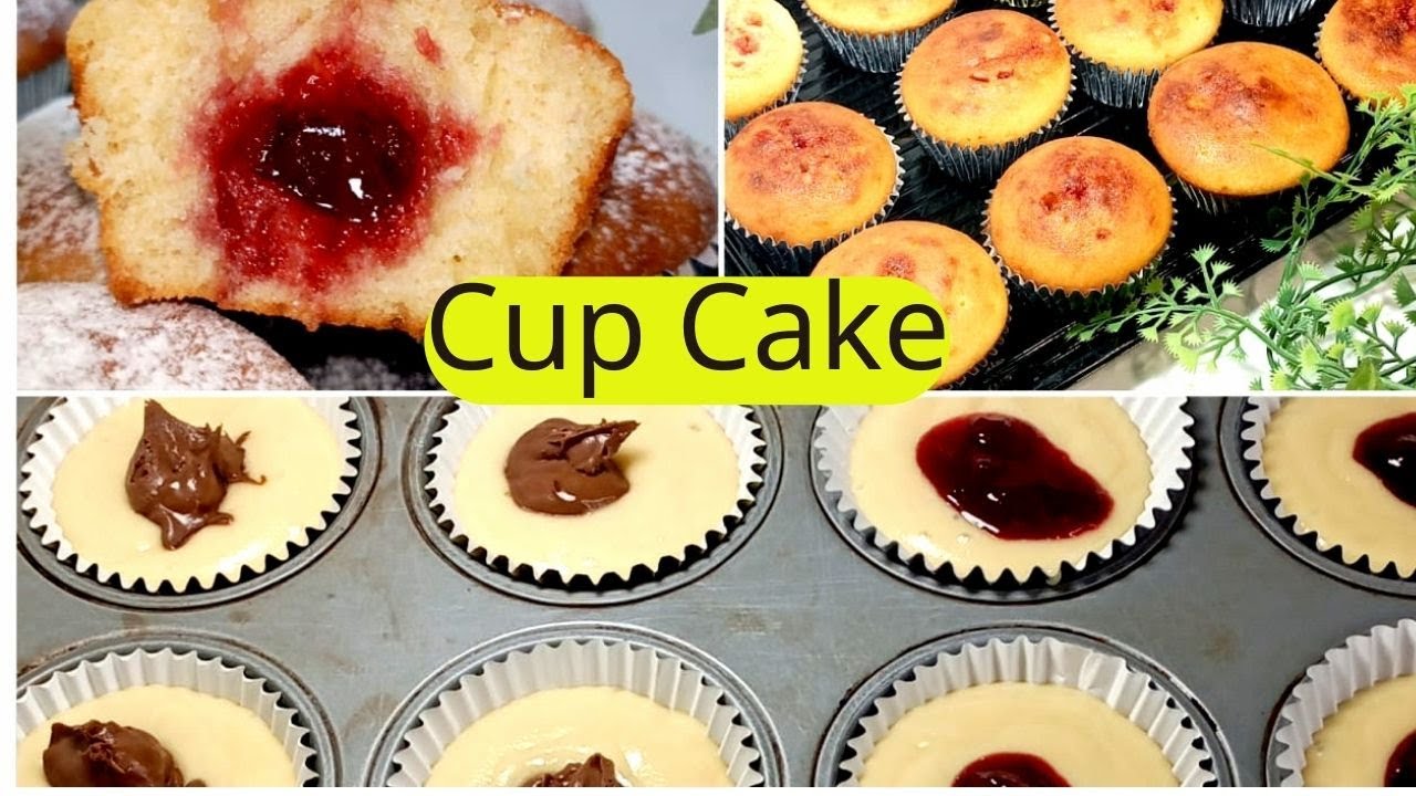 انجح طريقة 👌ل كب كيك 👆بحشوات مختلفة💯@افكار ع النار