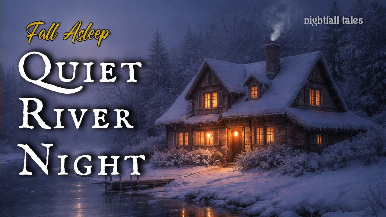 Fall Asleep to The Quiet Riverside Inn | A Cozy Winter Bedtime Story