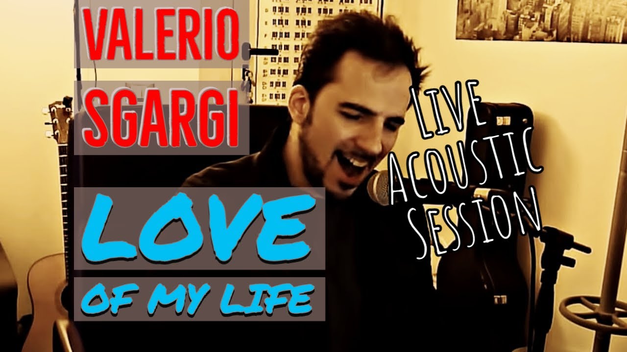 Valerio Sgargi - LOVE OF MY LIFE - (Live Session - Piano/Vocal)