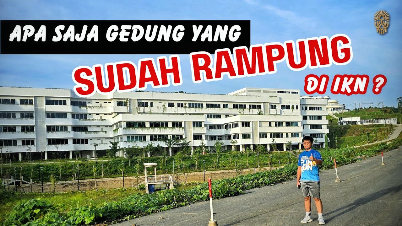 Joging Keliling Gedung Yang Ada di IKN - Part 1
