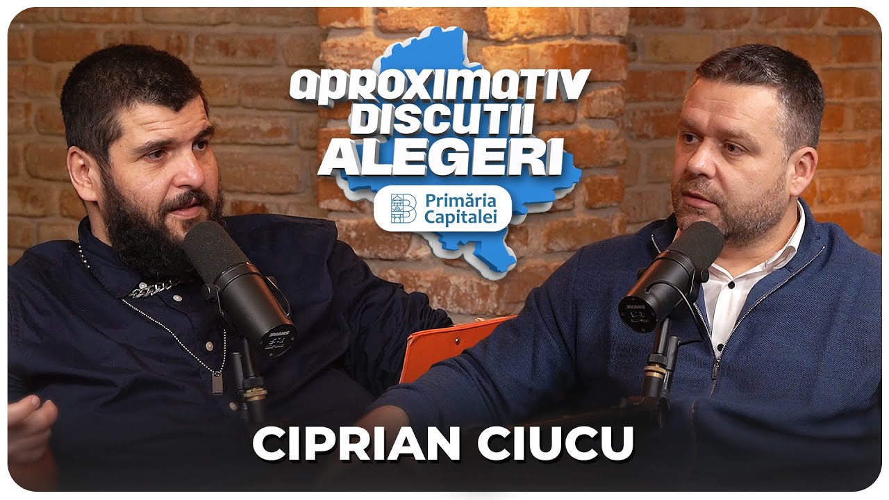 Ciprian Ciucu - Candidat PNL pentru Primaria Bucuresti | Aproximativ Discutii ALEGERI | Podcast