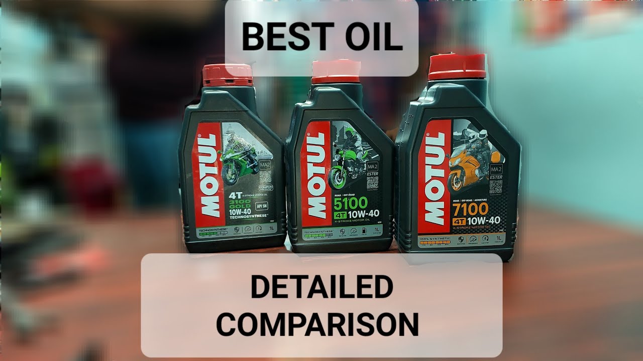 MOTUL ENGINE OIL 4T 3100 VS 5100 VS 7100 | ALL RANGE | MINERAL VS SEMI-SYNTHETIC VS FULLY SYNTHETIC
