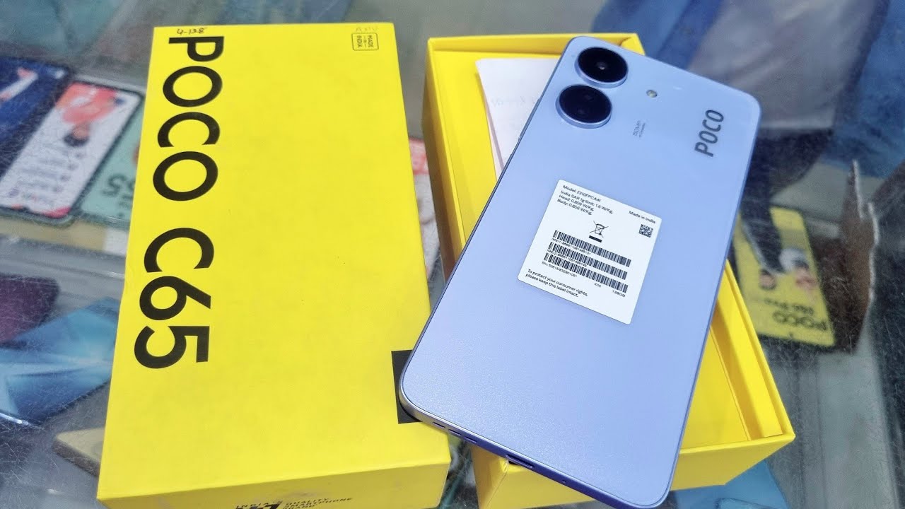 Poco C65 Unboxing | Poco C65 Pastel Blue Unboxing & Review | Best 👌 Phone Under 8k | Gurudeb Info