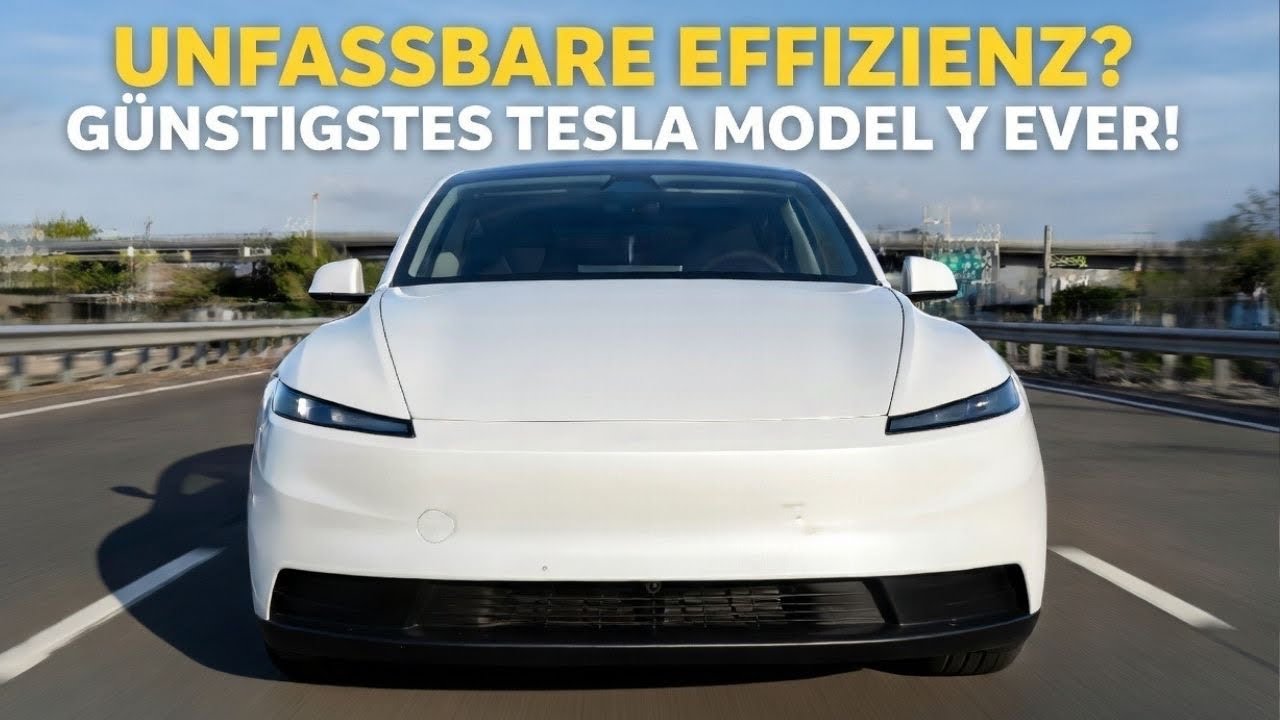UNFASSBARE EFFIZIENZ? Das günstigste Tesla Model Y aller Zeiten!