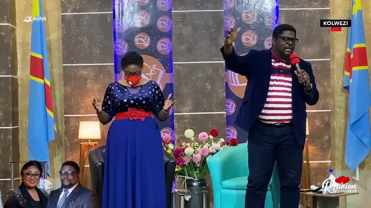 REUNION DE COUPLES DE KOLWEZI : couple pasteurs Joelle et Timothée M. KABASELE